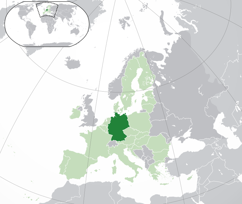 Geografie Německa